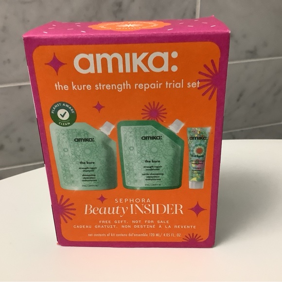 amika Other - Amika “The Kure Strength Repair” Trial Set NWT